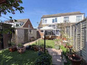 House from garden- click for photo gallery